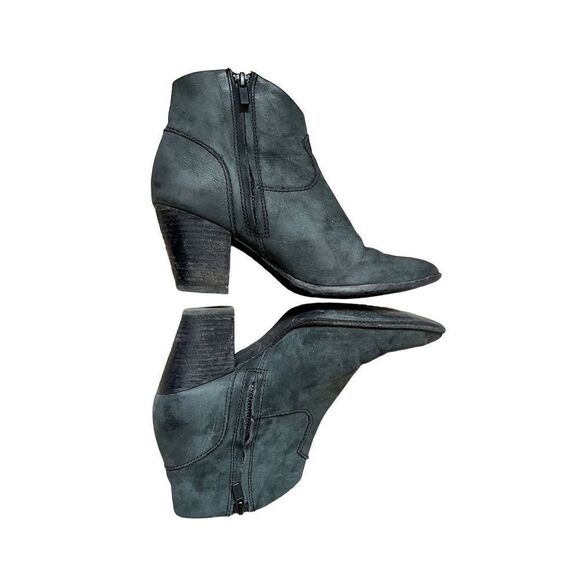 Frye Women's Ankle Boots in Dark Gray - Picture 3 of 16